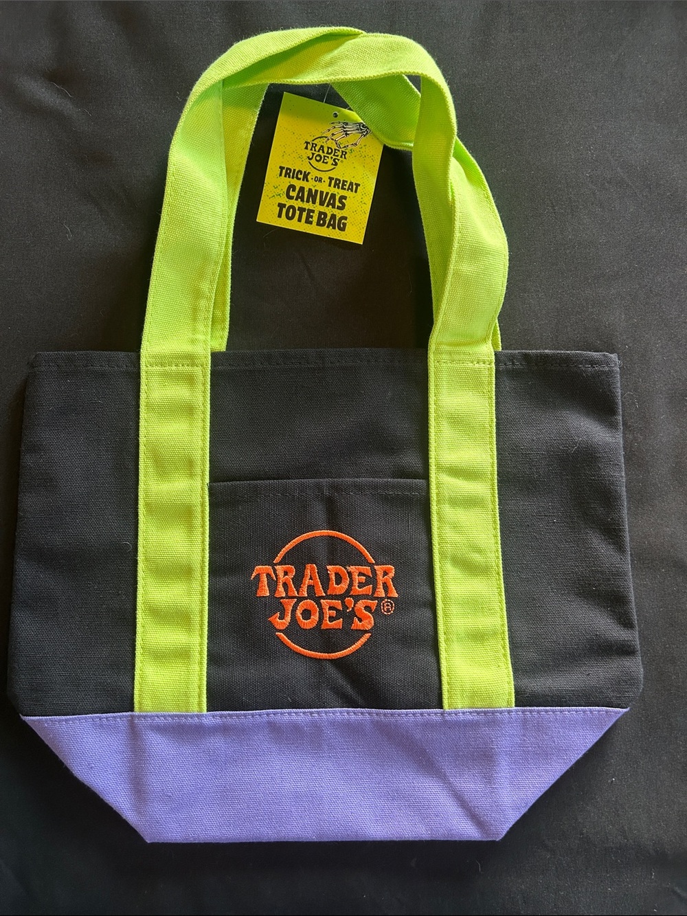 Trader Joe’s Mini Canvas Tote Bag